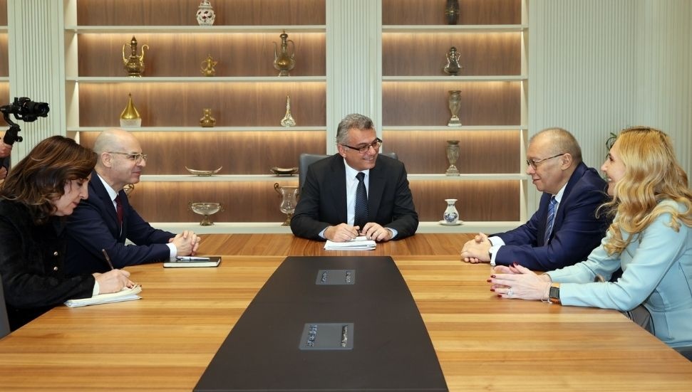 Erhürman, Romanya’nın Kıbrıs Büyükelçisi Mihalache’yi kabul etti: Güncel gelişmeler ele alındı