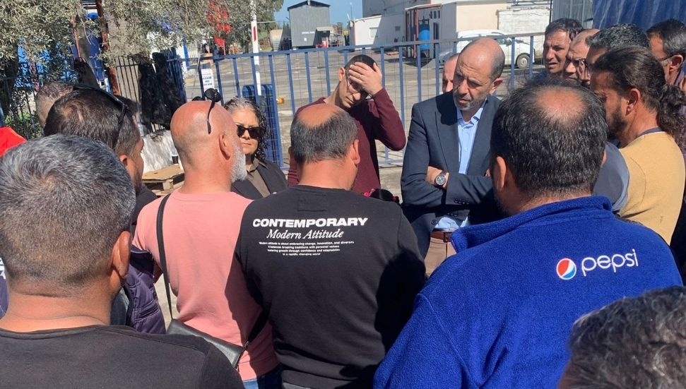 Halkın Partisi'nden Ektam işçilerine destek ziyareti: Bakanlığa süreci şeffaf ve hızlı yürütme çağrısı