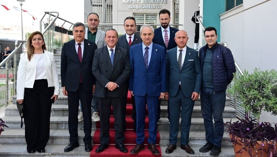 Ataoğlu, Kepez Belediyesi’ni ziyaret etti: İki ülke ve kardeş belediye ilişkileri ele alındı