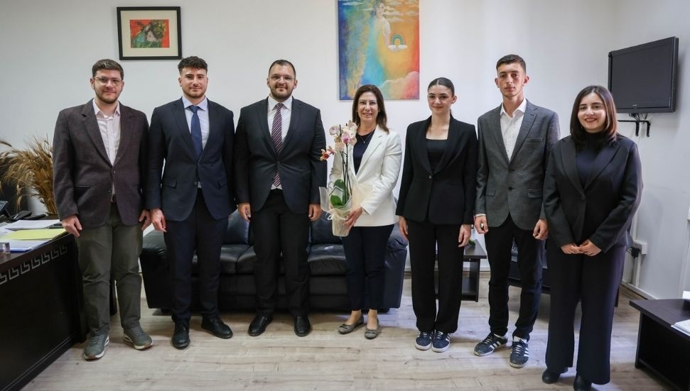 İncirli, "Söz Gençte" etkinliği ekibini kabul etti: Karar alma süreçlerinde gençler merkezde olacak!