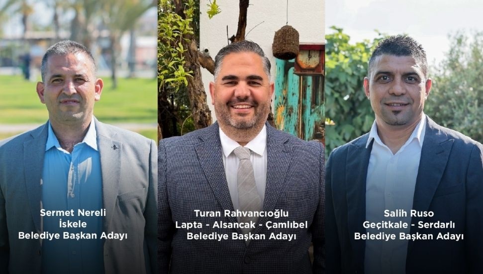 CTP üç yeni belediye başkan adayını açıkladı