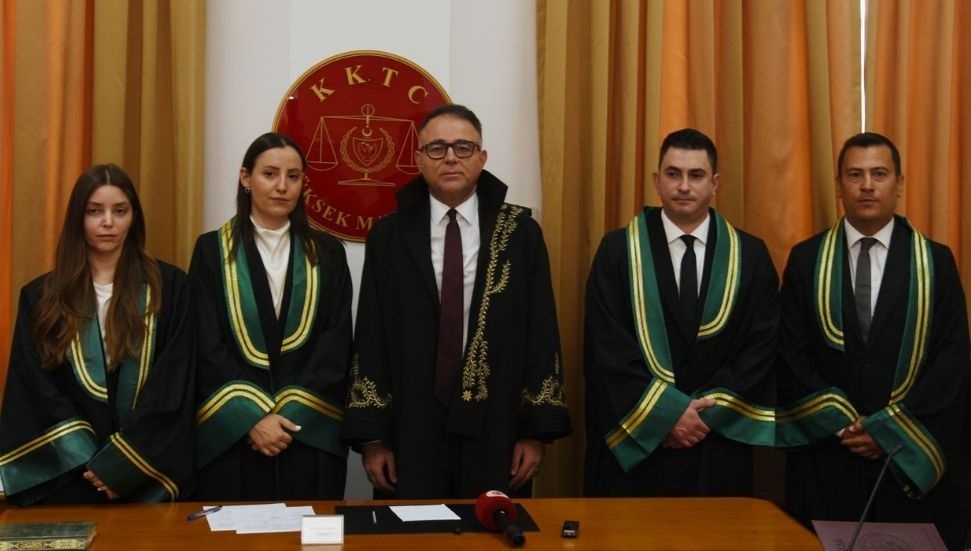 Yeni atanan 4 yeni yargıç yemin ederek görevlerine başladı