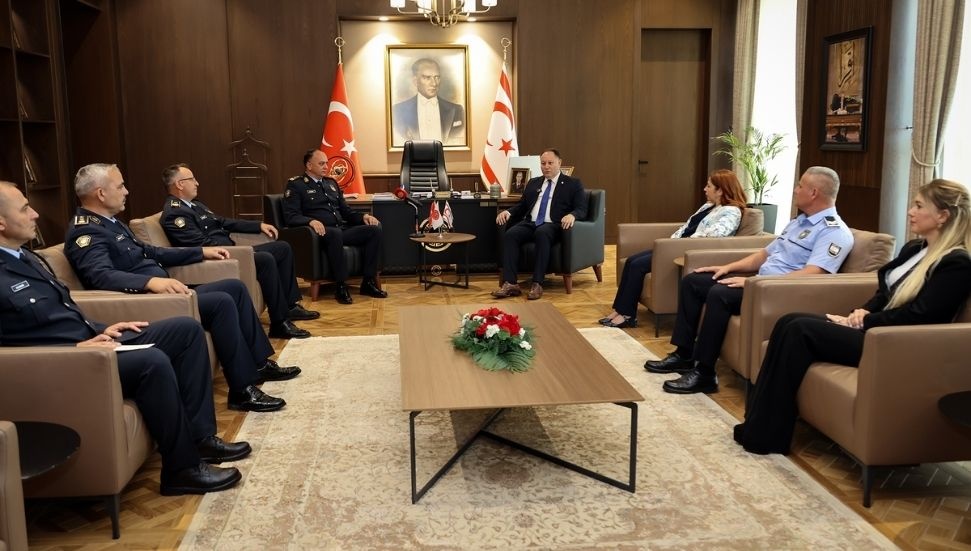 Öztürkler, Adalıer'i kabul etti: Polis Teşkilatı halkın en çok güvendiği kurumların başında geliyor