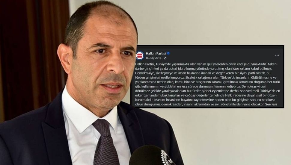 Özersay, 15 Temmuz'un 10. yılında HP'nin 2016'daki açıklamasını hatırlattı