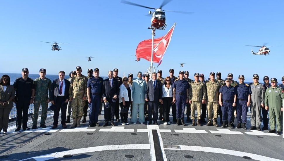 Caner Gönyeli Arama Kurtarma Tatbikatı’nın deniz safhası başarıyla icra edildi