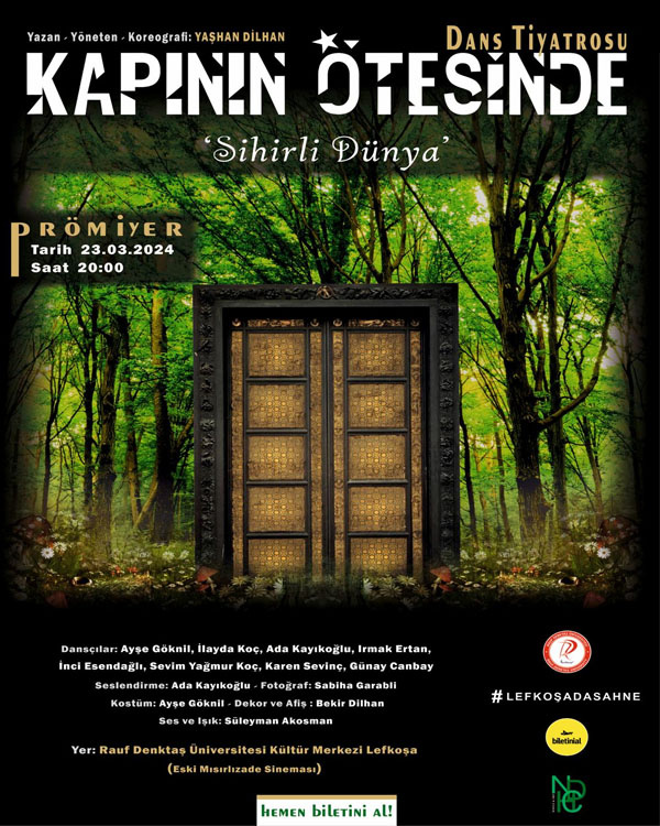 Kapının Ötesinde Sihirli Dünya Dans Tiyatrosu seyirciyle buluşuyor 
