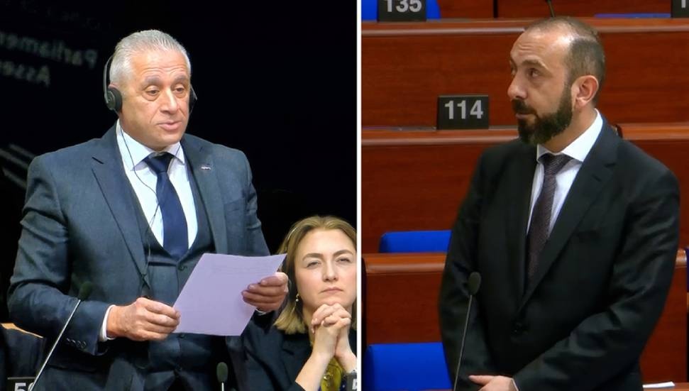 AKPA Genel Kurulu’nda Taçoy'un sorusu üzerine Türkiye-Ermenistan sınırları gündeme geldi