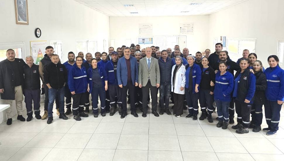 Hasipoğlu’ndan Ektam çalışanlarına bayram ziyareti: En büyük Bayram, çalışanın mutluluğudur