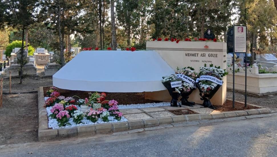 KTMMOB Yönetim Kurulu üyeliği yapan ve İMO eski Başkanı Mehmet Göze kabri başında anıldı