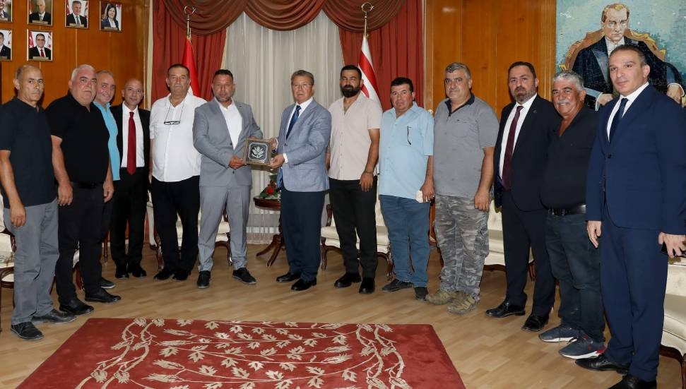 Üretici'den Üstel'e teşekkür ziyareti: Üretici hak ettiği değeri gördü