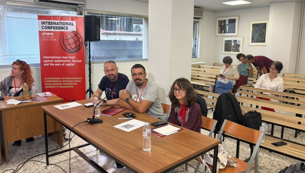 Bağımsızlık Yolu, Atina’da düzenlenen Uluslararası Savaş Karşıtı Konferansı’na katıldı
