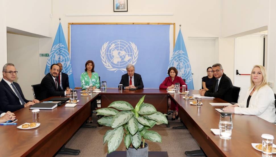 CANLI- Üçlü görüşme sona erdi: Guterres 11.45'te basın toplantısı düzenleyecek