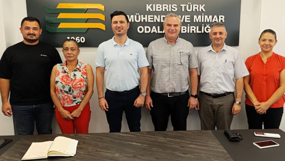 İSG-BİR heyeti KTMMOB’yi ziyaret etti: Çalışma hayatında güvenlik kültürünün yaygınlaştırılması konuşuldu