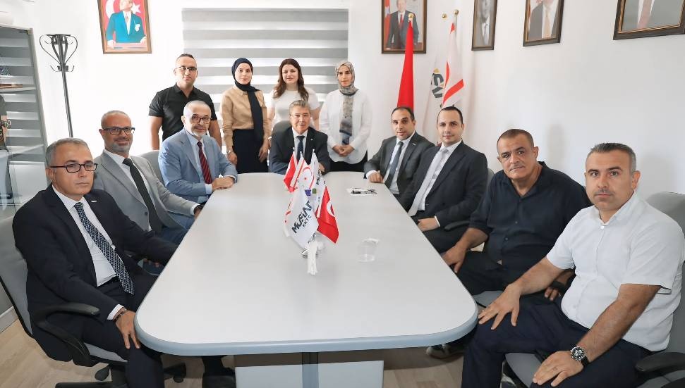 Ünal Üstel, MÜSİAD KKTC’yi ziyaret etti: Ekonomik kalkınma ve özel sektörün sorunları ele alındı