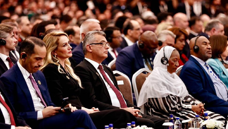 Cumhurbaşkanı Tufan Erhürman, Antalya Diplomasi Forumu'nun açılış törenine katıldı