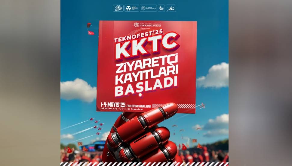 TEKNOFEST 2025 KKTC için ziyaretçi kayıtları başladı!
