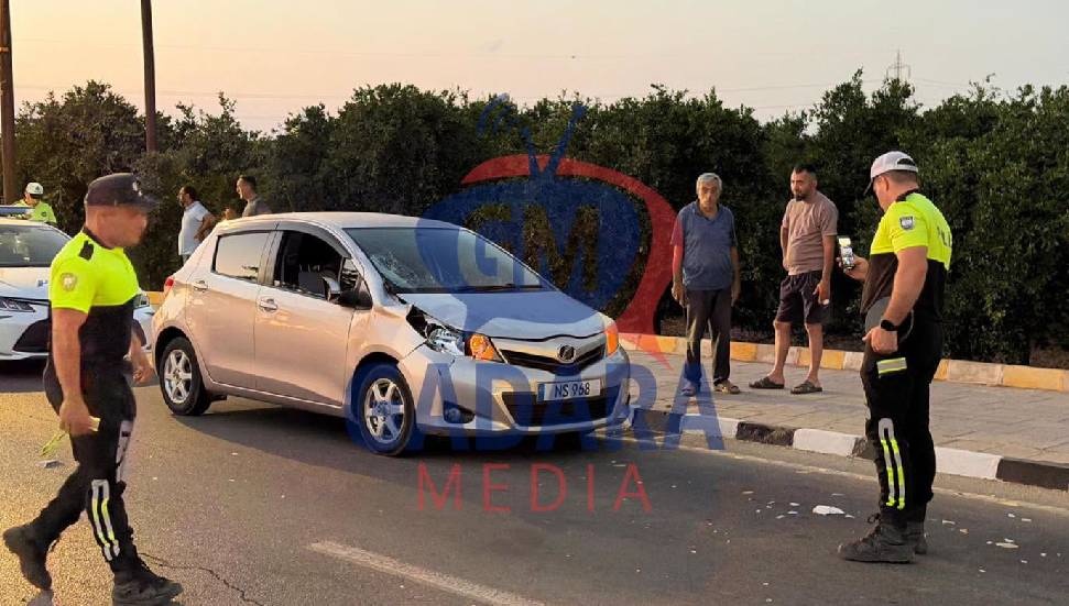 Bostancı'da karşıdan karşıya geçmeye çalışan yayaya araç çarptı