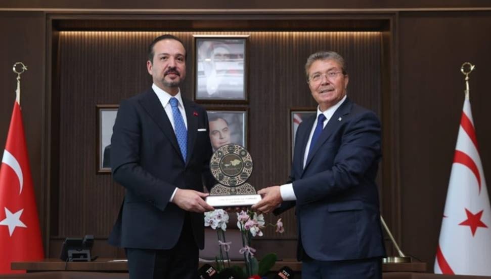 Başbakan Ünal Üstel, Kürşat Zorlu'yu kabul etti: Kıbrıs Türkü, Türkiye Cumhuriyeti ile et ve tırnak gibidir