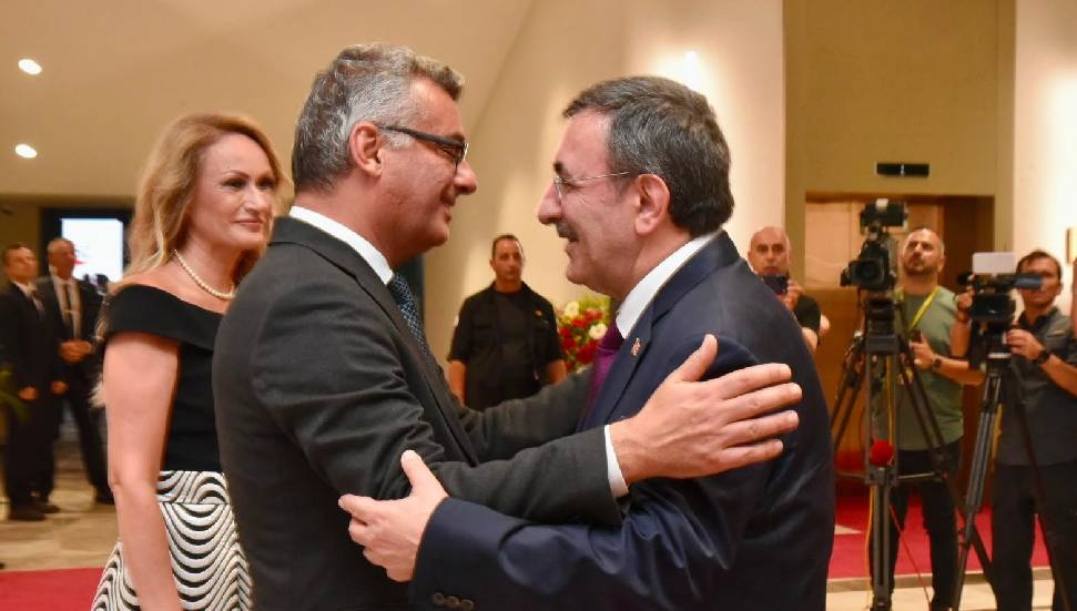 Cumhurbaşkanlığı'nda Barış ve Özgürlük Bayramı resepsiyonu düzenlendi