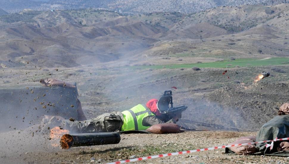 28’inci Mekanize Piyade Alay Komutanlığınca harekâta hazırlık denetlemesi