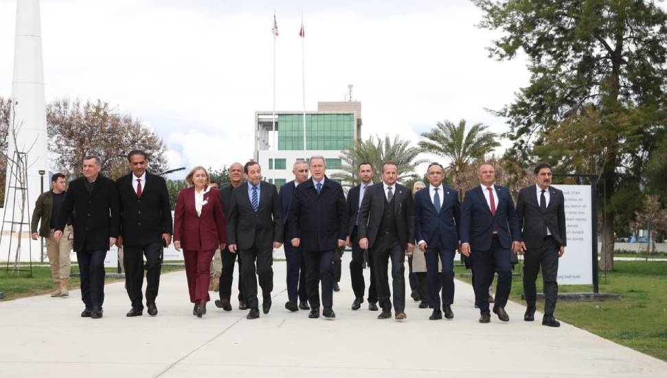 TBMM Milli Savunma Komisyonu Başkanı Hulusi Akar KKTC'de: Türkiye daima kardeşlerimizin yanında
