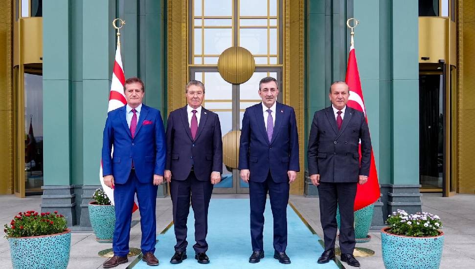 Hükümet ortakları Ankara'da Cevdet Yılmaz ile bir araya geldi