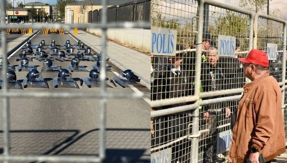 CANLI: Fiber Optik Protokolü gerginliği devam ediyor: Polis barikatı, grev yasağı kararı!