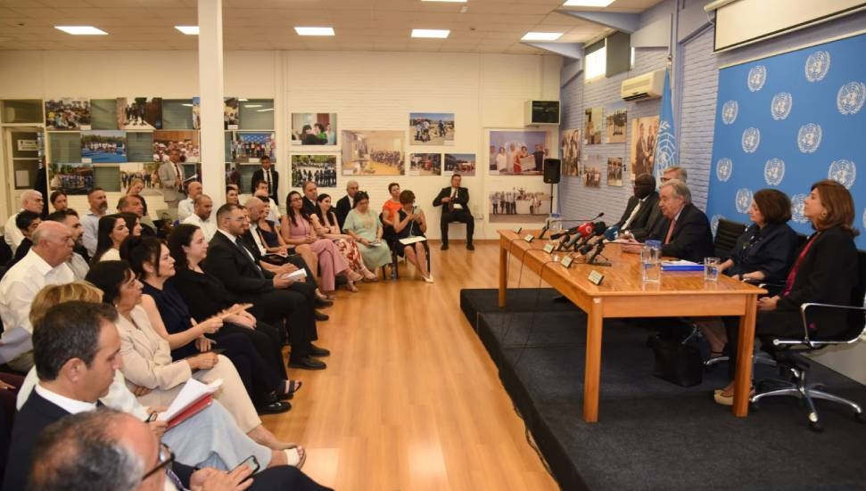 Kıbrıslı Türk gençlerden BM Genel Sekreteri Antonio Guterres’e ortak mektup