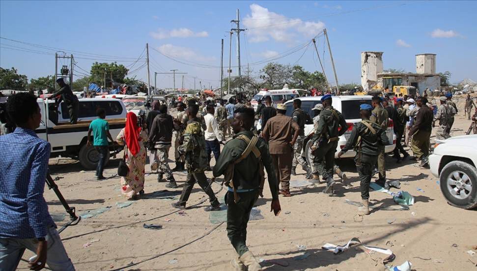 Μια μαζική έκρηξη σημειώθηκε στο Μογκαντίσου, την πρωτεύουσα της Σομαλίας