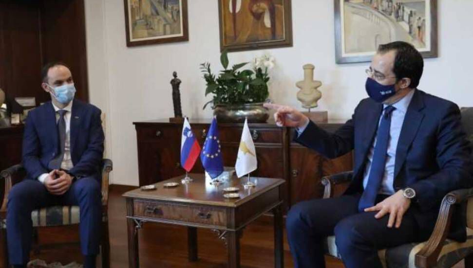 Υπουργός Εξωτερικών της Σλοβενίας, Έλληνας Υπουργός Εξωτερικών Νίκος Χριστοδουλίδης